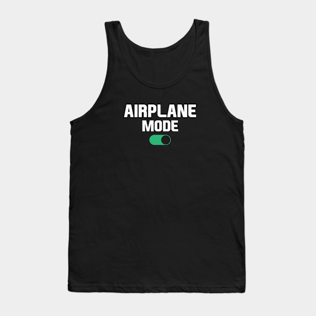 Airplane Mode On Tank Top by Venus Complete